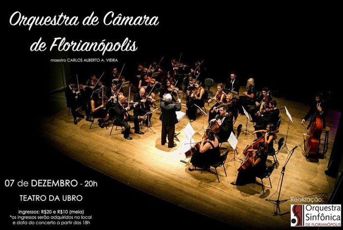 Concerto da Orquestra de Câmara de Florianópolis