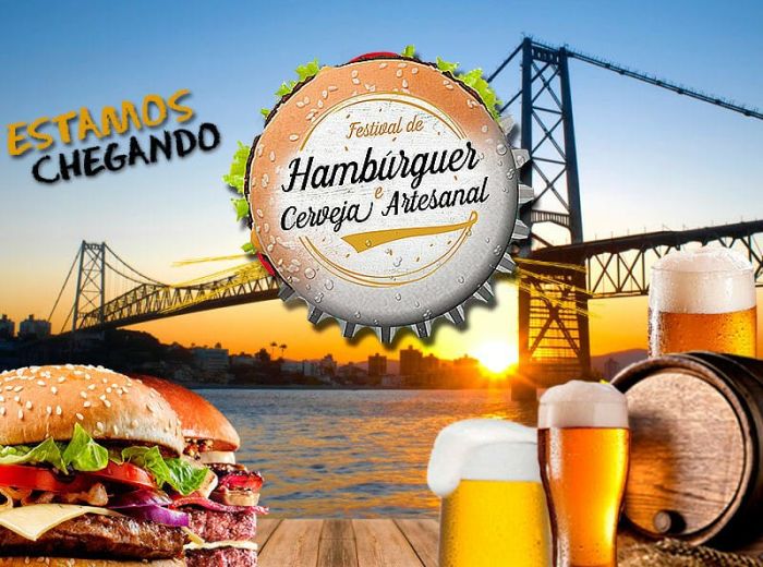 Festival De Hambúrguer e Cerveja Artesanal com entrada gratuita, musica ao vivo e mais de 60 cervejas artesanais