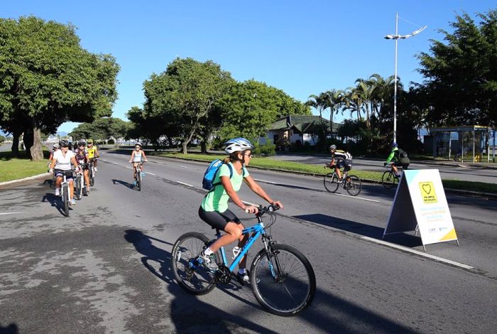 Abertura da Beira-Mar para praticar ciclismo aos domingos tem alterações até o Carnaval