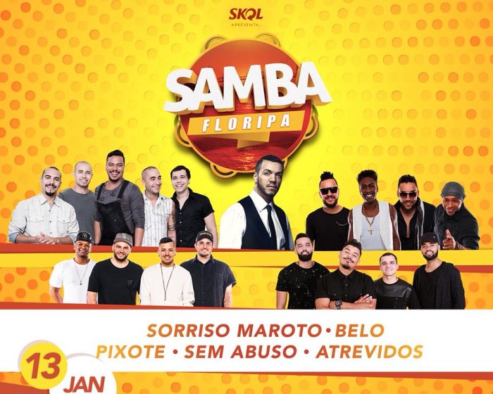 Samba Floripa 2018 com Sorriso Maroto, Pixote, Belo, Sem Abuso e Atrevidos