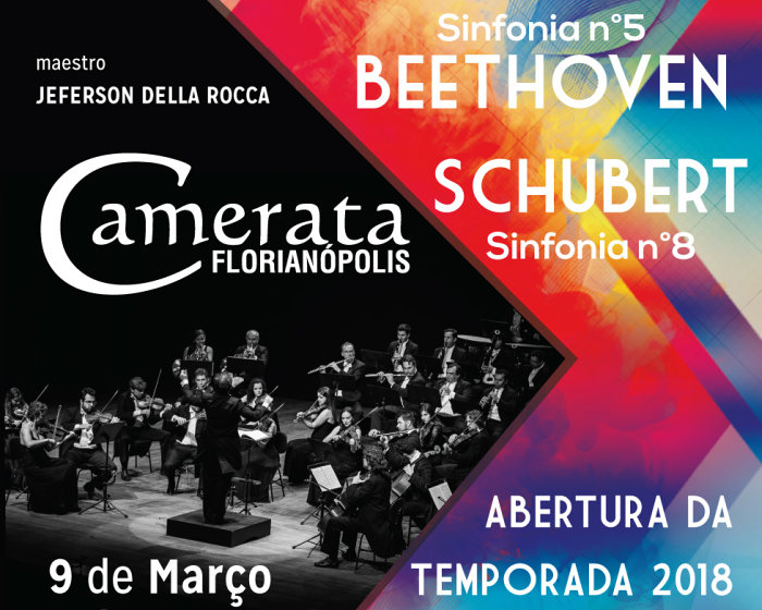Camerata Florianópolis interpreta Beethoven, Shubert e Glinka no concerto de abertura da Temporada 2018