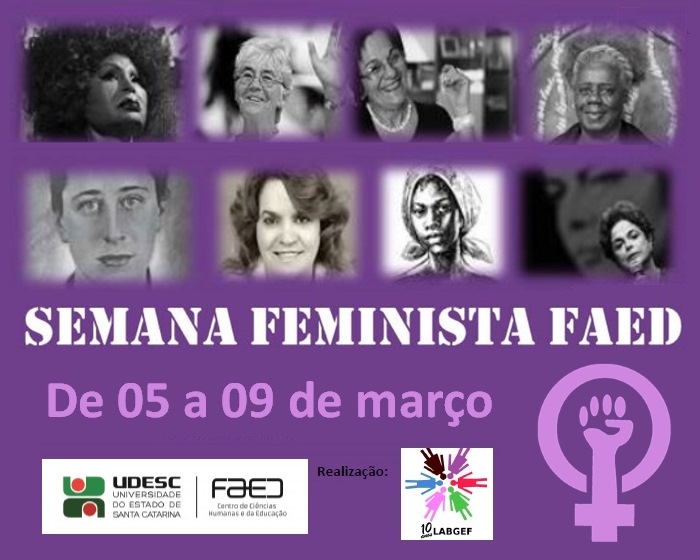 Udesc Faed promove Semana Feminista