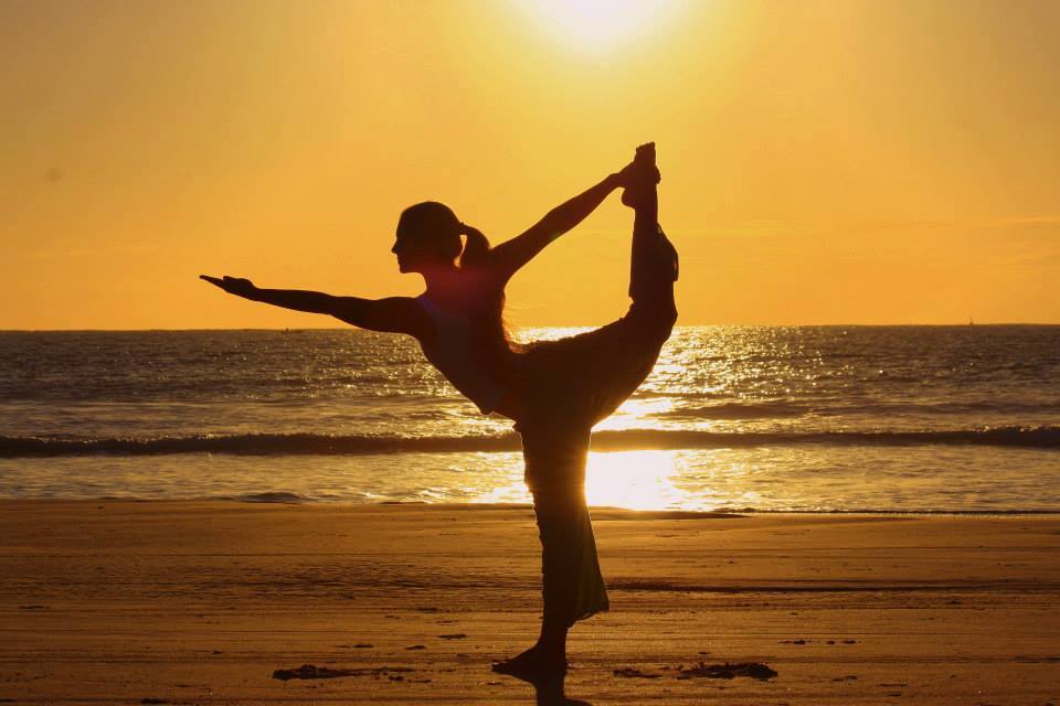 Yoga ao Pôr do Sol!!