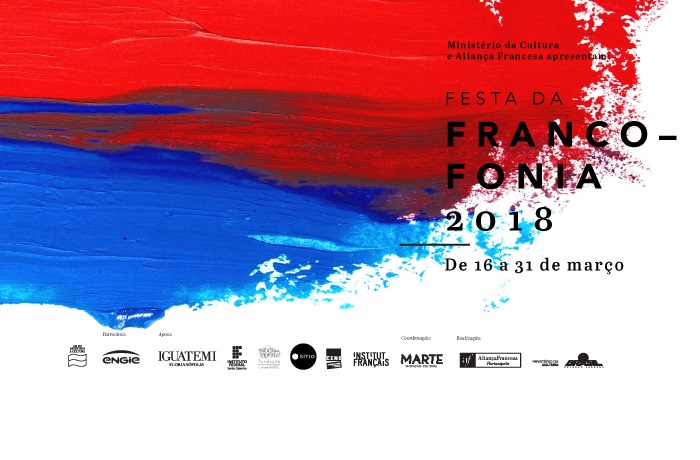 Festa da Francofonia 2018 terá 15 atrações gratuitas de cinema, música, artes, gastronomia e literatura