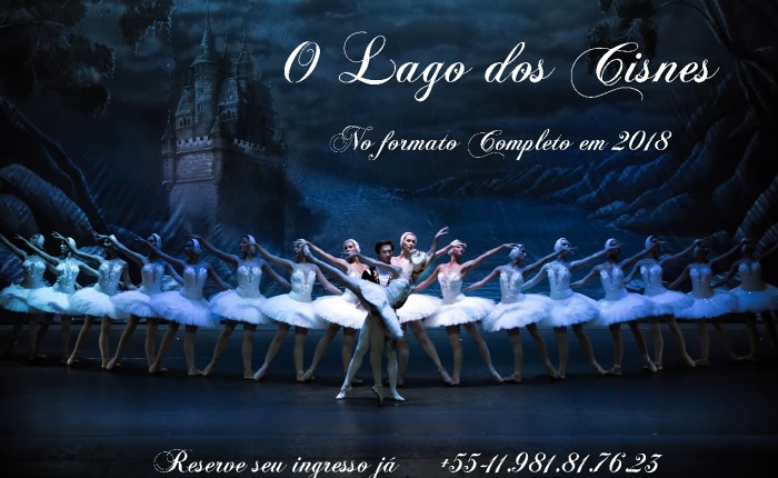 Ballet da Rússia apresenta "O Lago dos Cisnes" no formato completo em quatro atos - CANCELADO