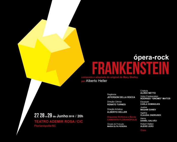 Camerata Florianópolis apresenta ópera-rock "Frankenstein"