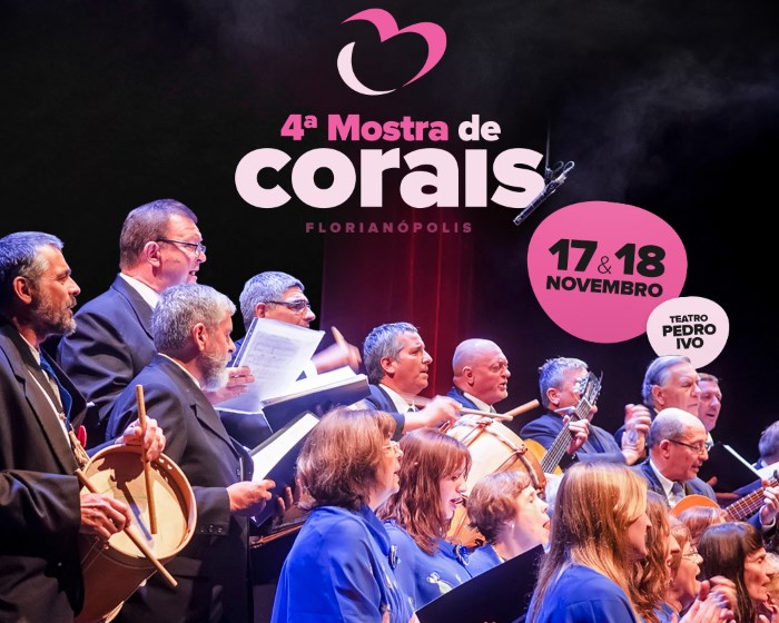 4ª Mostra de Corais de Florianópolis reúne mais de 500 cantores e instrumentistas