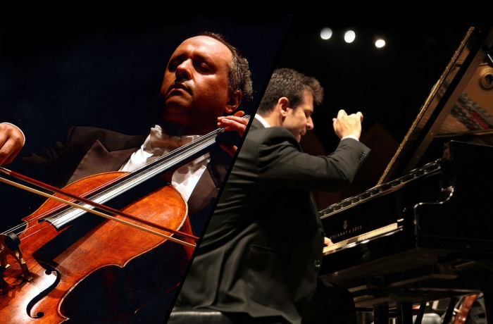 Concerto gratuito de violoncelo e piano com Antônio Meneses e Cristian Budu