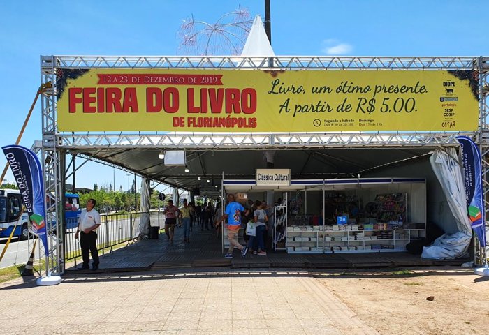 34ª Feira do Livro de Florianópolis tem entrada franca e livros a partir de R$ 5,00