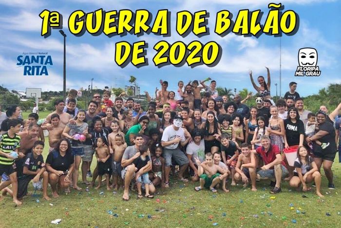1ª Guerra de balão d'água de Florianópolis de 2020 - EVENTO CANCELADO