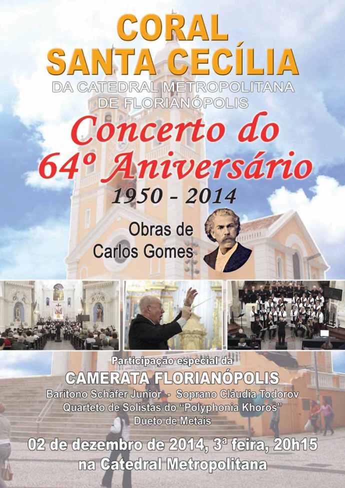 Concerto do 64º Aniversário do Coral Santa Cecília