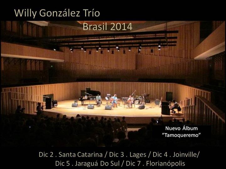Show do grupo argentino Willy González Nuevo Trio