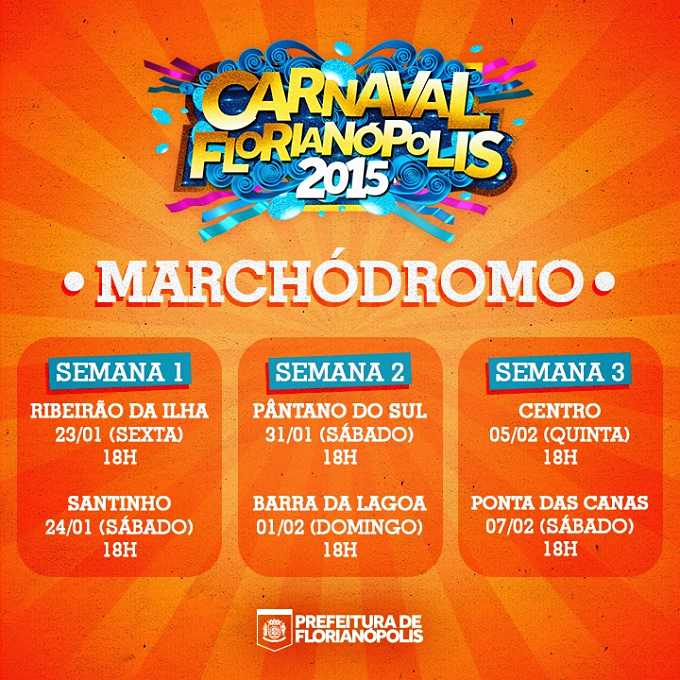 Marchódromo - Carnaval Florianópolis 2015