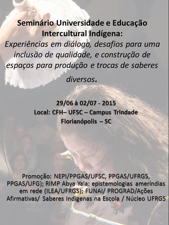 Seminário Universidade e Educação Intercultural Indígena