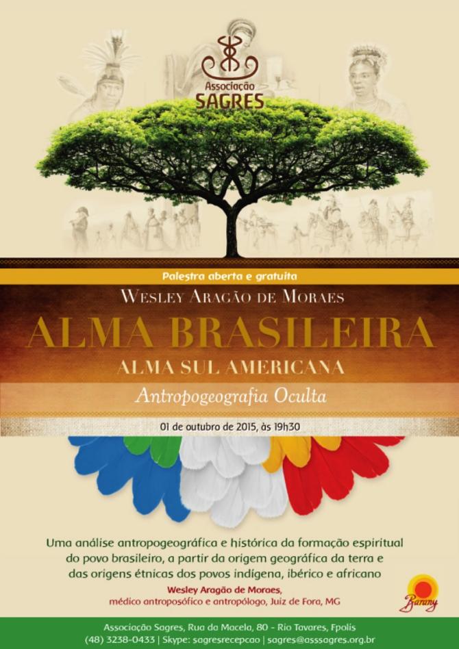 Palestra gratuita "Alma Brasileira"
