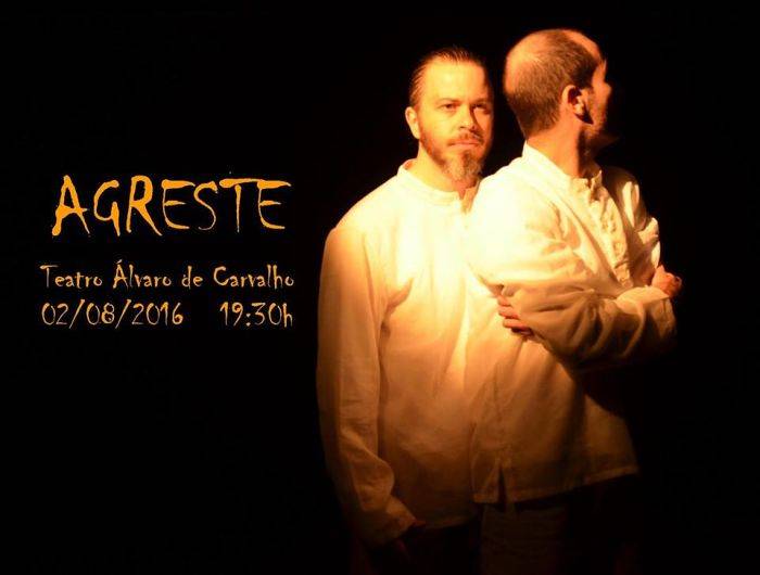 Espetáculo "Agreste", com Rafael Zanette e Dilmo Nunes