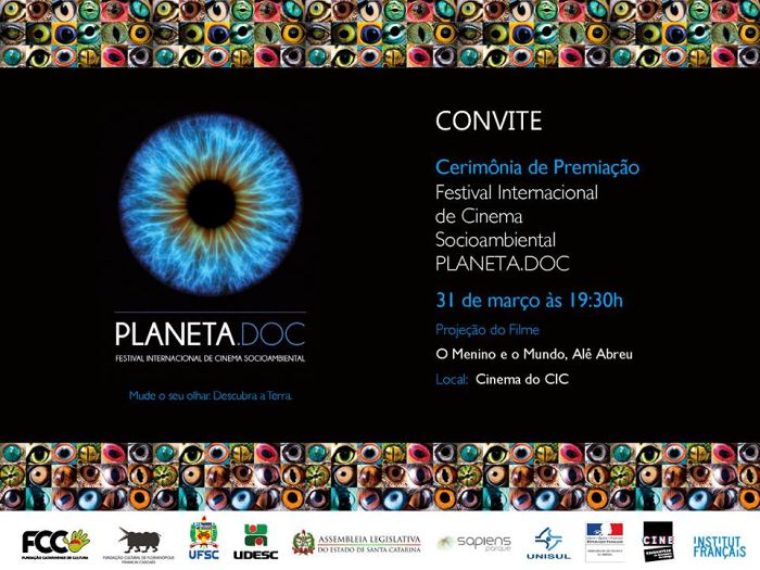 Cinema do CIC exibe gratuitamente os filmes vencedores do Festival Planeta.doc