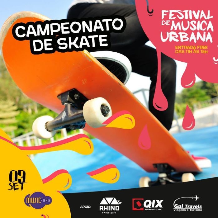 Campeonato de Skate Street no Festival de Música Urbana – FMU