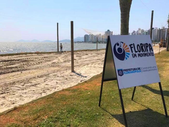 Beira Mar Norte terá atividades gratuitas, Sounds in da City e inauguração de quadras de areia